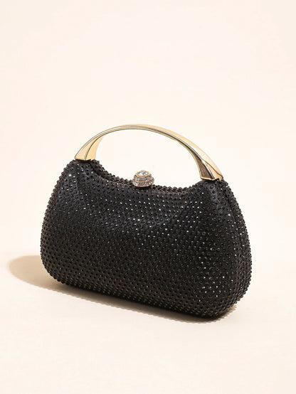 Mini Hot Diamond Shell Box Handy Dinner Bag