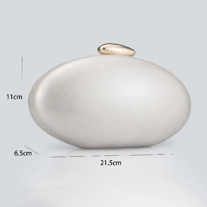Clutch Shell Crossbody Bag Fashion New Shoulder Special Shape Wedding Evening Acrylic Brand Women Trend Luxury Designer Bags