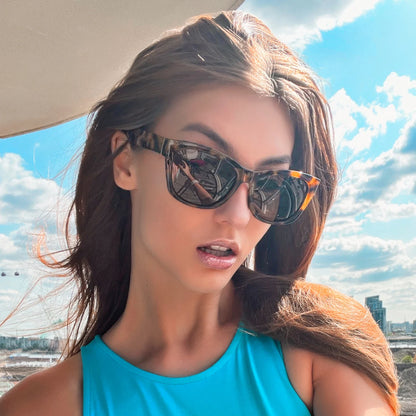 Butterfly Women Oversized Polarized Sunglasses Vintage Shades UV Protection Retro Cat Eye Ladies Sun Glasses ZS2206