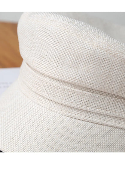 Octagonal Hats Women Beret Girls Octagonal Flat Cap Cotton Navy Hats for Women Stylish Artist Painter Newsboy Hats Army Cap
