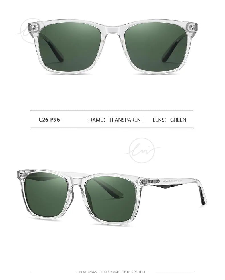 Brand Polarized Sunglasses Men Women Fashion Square Shades Leopard Frame Ladies Travel UV400 Goggles Driving Sun Glasses