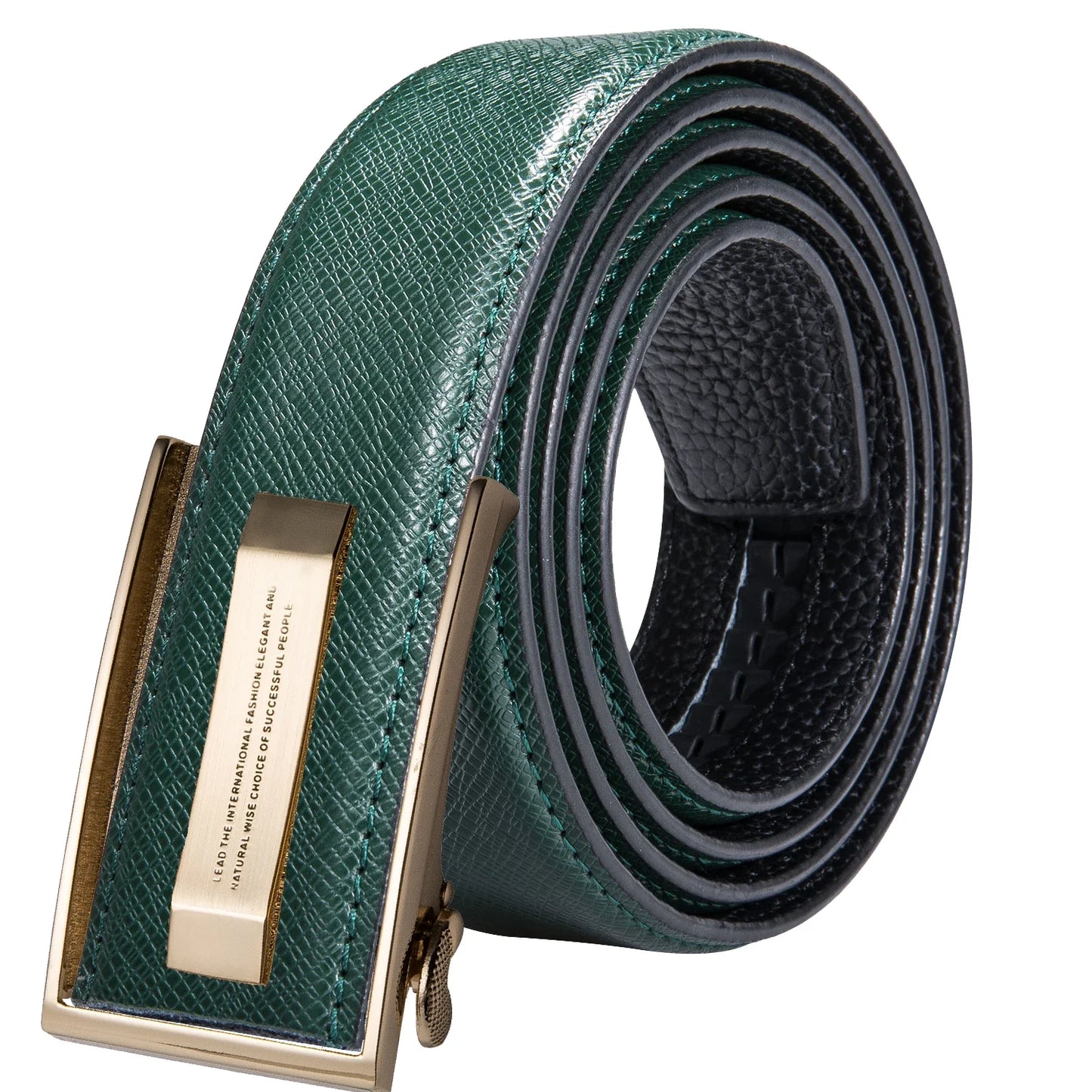 Men's Orange Brown Belt for Jeans New Yellow Green Blue Leather Jeans Belts Fashion Cowboy Genuine Leather Belt Strap