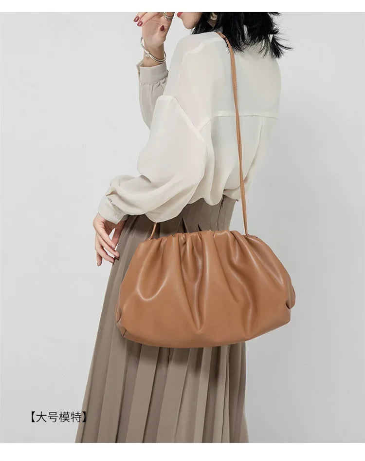 Designer Soft Pu Leather Women Shoulder Bag High Quality Small Crossbody Bags for Women Fashion Female Handbags Messenger Bags