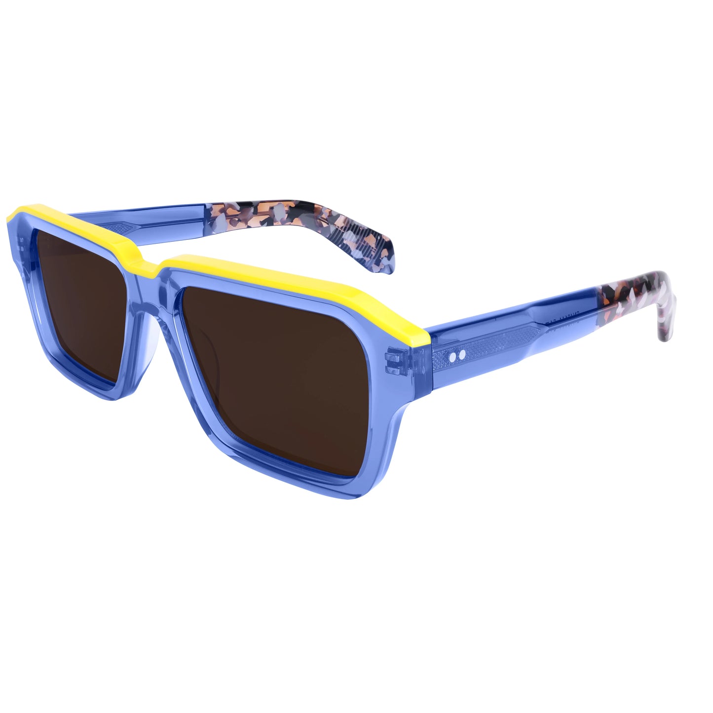 UV400 Protection Sunglasses Women Oversized Polarized Glasses for Men Trendy Retro Thick Acetate Wide Double Bridge Frame