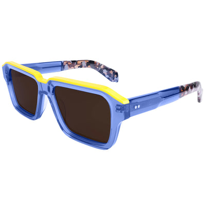 UV400 Protection Sunglasses Women Oversized Polarized Glasses for Men Trendy Retro Thick Acetate Wide Double Bridge Frame