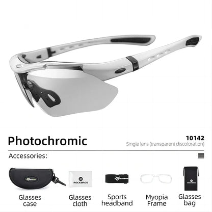 Cycling Glasses Photochromic Bicycle Sports Sunglasses Men Women UV400 MTB Road Bike Goggles Ultralight Outdoor Eyewear