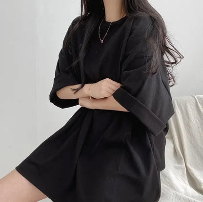 2024 Summer Women Short Sleeve T-shirts Harajuku Streetwear Female O-neck Pullover Tops Korean Style Ladies Casual Loose Tees
