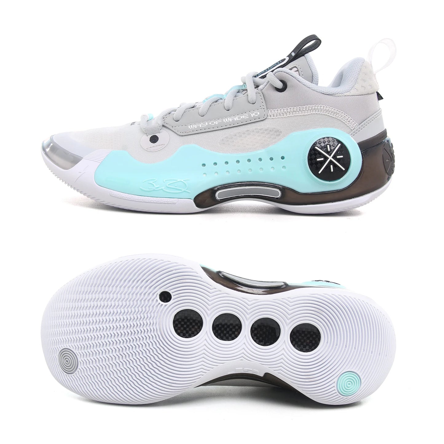 Men's WAY OF WADE 10 LOW Professional Basketball Shoes Carbon Plate Cushion Support LiNing WOW 10 Sneakers ABAS083