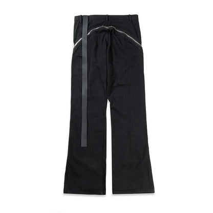2023 Brand New Classic Rick Denim Folding Zipper Slim Fit Straight PANT Jeans Cotton Denim Pants Comfort Casual Jeans M-XXL #717