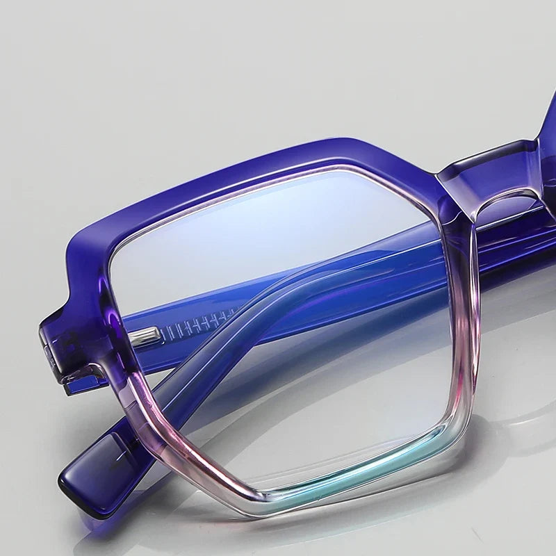 Oversise Women Myopia Prescription Glasses Hyperopia Reading Glasses Anti Blue Light Optical Eyeglasses Frame PFD2143