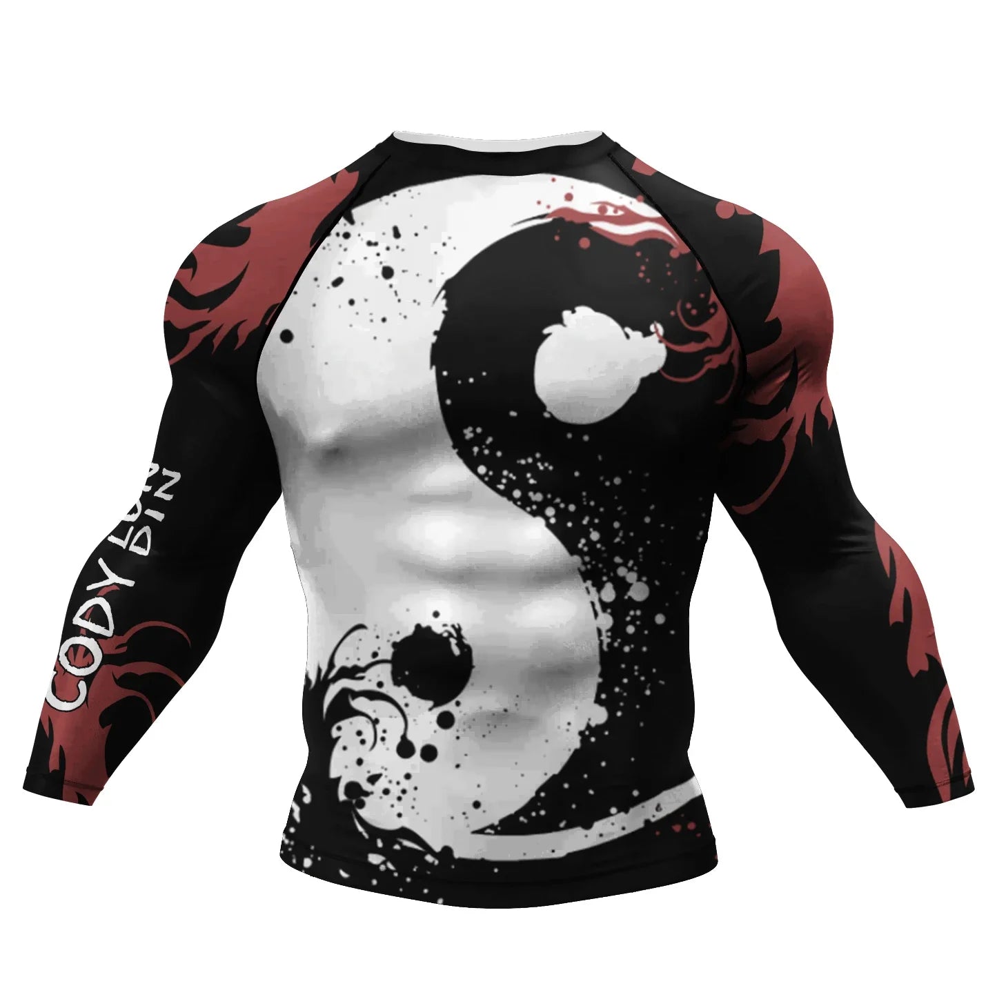 Cody Lundin Uv Sun Protection Shirt Long Sleeve Bjj Rashguard Sublimation Manto Jiujitsu Man Boxeo Tee No Gi MMA Gym Clothes
