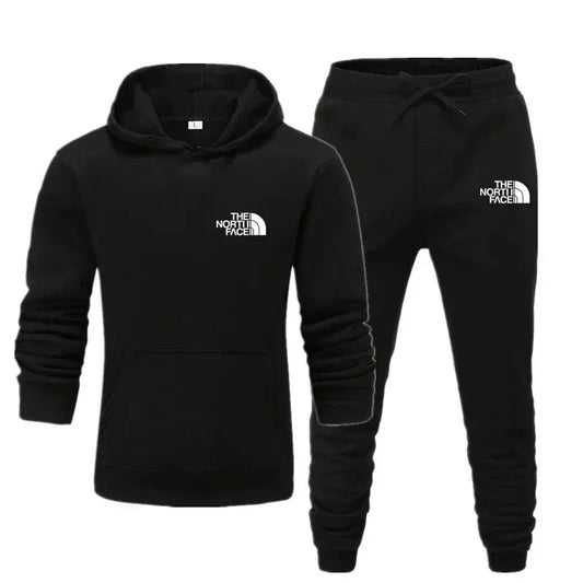 Autumn and winter hot selling men's and women's casual sports outdoor jogging hoodie set, sports hoodie and sports pants set