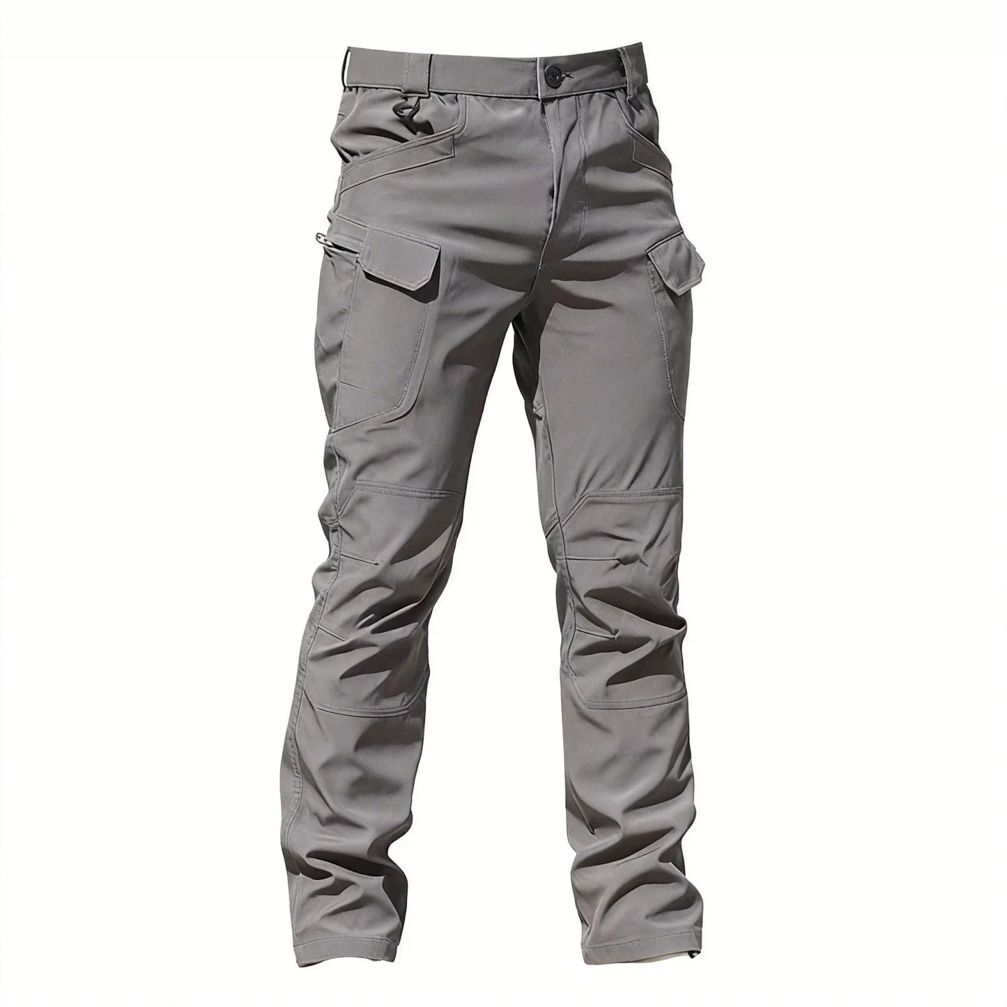 Men's Waterproof Tactical Pants Military Camouflage Combat Hiking Pants Outdoor Casual Multi Pocket Waterproof Work Pants