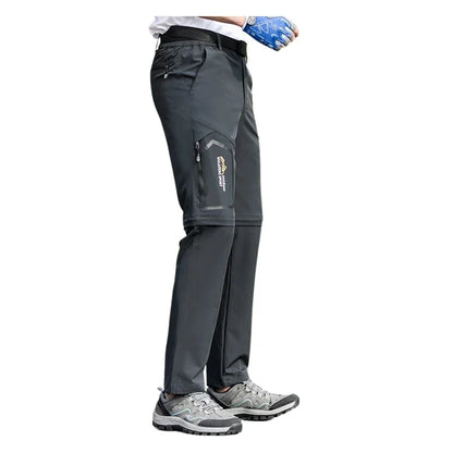 Trekking Pants Hiking Camping Men Summer UV-Proof Outdoor Sports Detachable Shorts Quick Dry Sportswear Wlaking Fishing Trousers