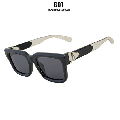 2026 Square Sunglass Men UV400 Protection Vintage Retro Sunglasses Women Trendy Luxury Fashion Glasses Gafas De Sol Hombre Vasos