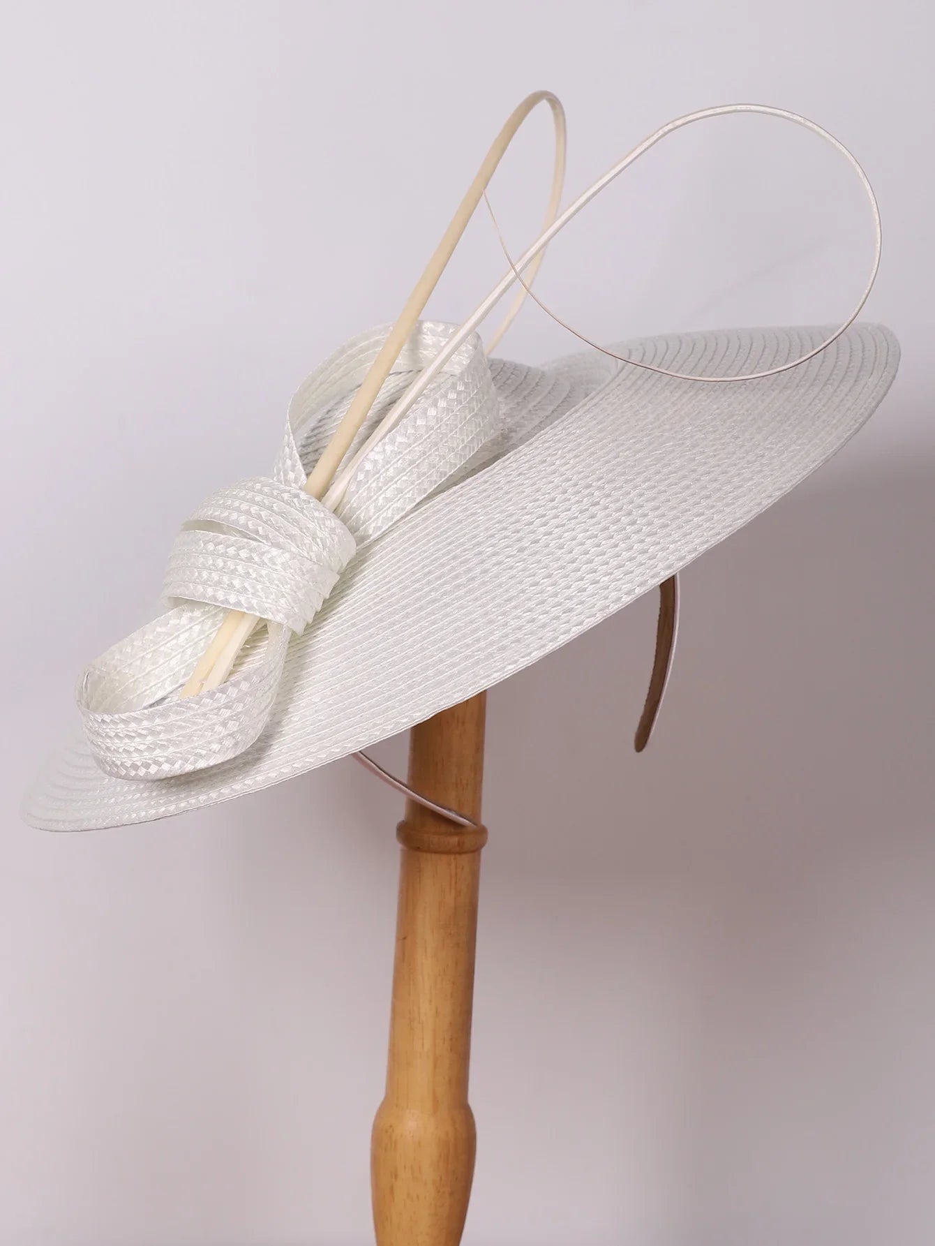 Fascinators Black White Weddings Pillbox Hat For Women Church Hat Sraw Fedora Black Wide Ladies Dress Kentucky Derby Hats
