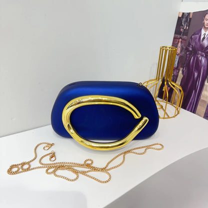 White/Blue Women Bag 2025 New Shoulder Handbag Korean Style Luxury Designer Mini Cross Body Bag High Quality Evening Lady Clutch