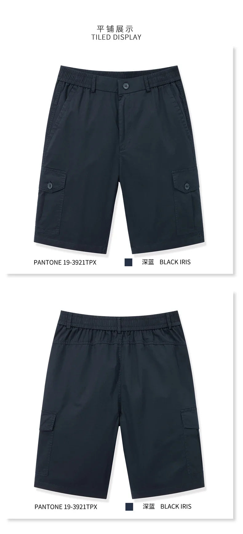 Summer New Arrival Men Cargo Shorts Male Pure Cotton Loose Multi Pocket Five Points Pants Men Outdoor Versatile Casual Shorts