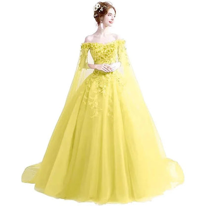 Customized New Ball Gown Quinceanera Dresses Tulle Appliques Prom Birthday Party Gowns Formal Occasion Vestido De Noche
