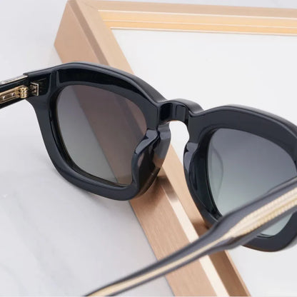 New Arrivals Square Handmade Sunglasses Thick Acetate Luxury Brand Design High Street A+Quality UV400 Outdoor VENENO with Case