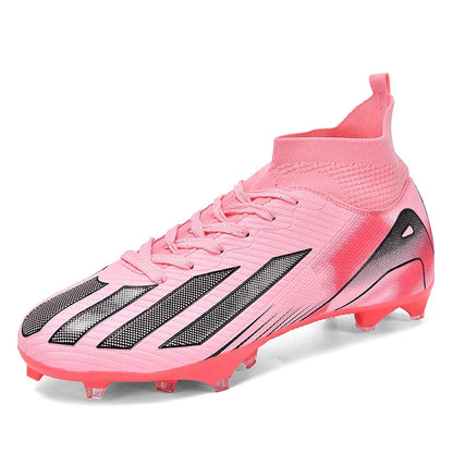 New Men Football Boots Cleats Boys Ultralight Sport Soccer Shoes Adult Professional Non-Slip Comfortable Training Match Grass