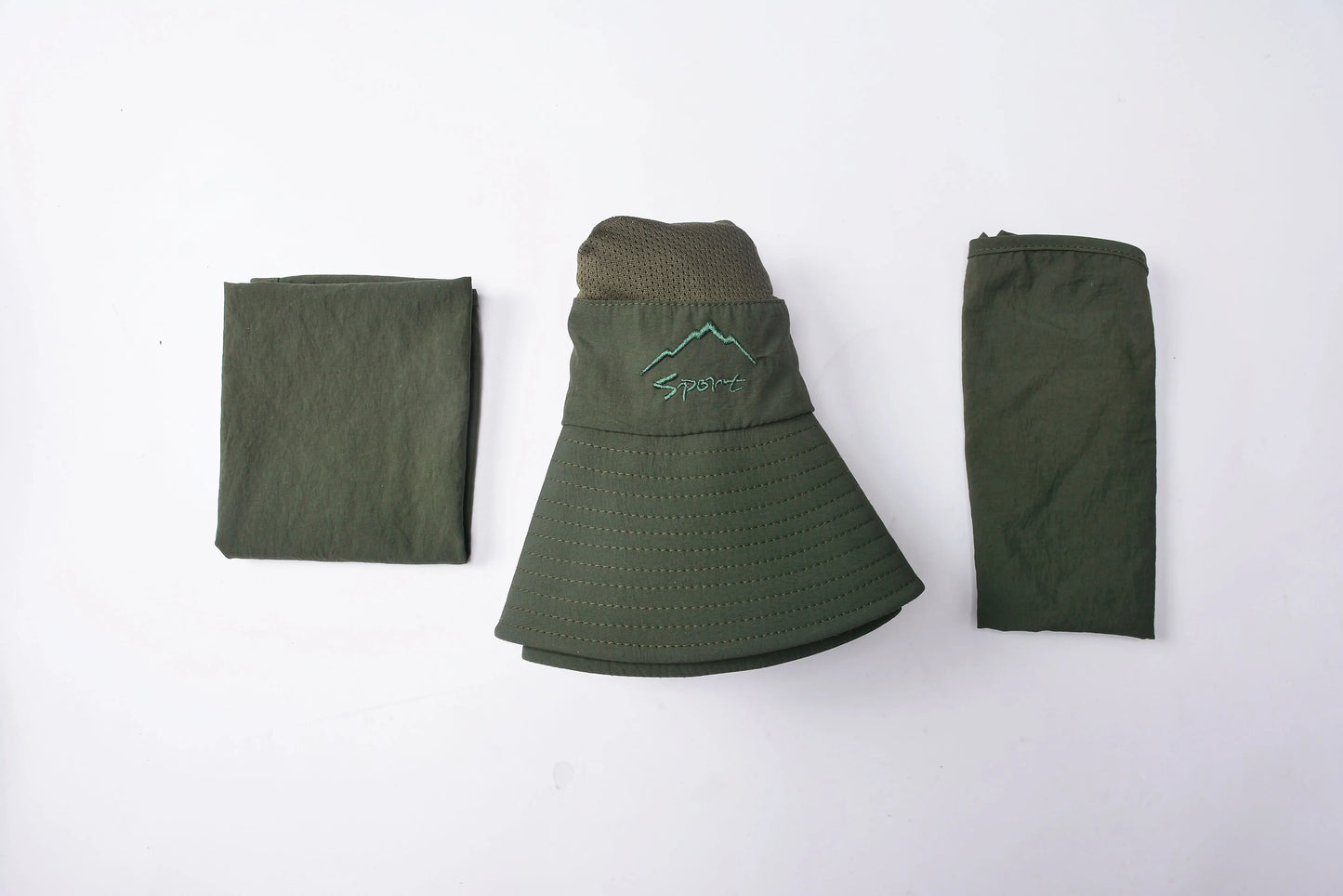 Fisherman's hat, male sun hat, summer outdoor quick drying sun hat, fishing breathable sun hat, female face mask hat