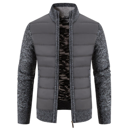 Men's Autumn Winter Sweater Baseball Coat Knit Jacket Korean Jumpers Male Windbreaker Fashion Pullovers Business Casual Knitwear
