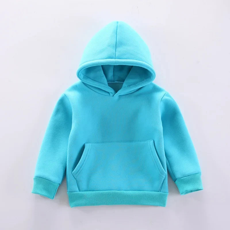 New Autumn Winter Fashion Baby Girls Clothes Children Boys Thicken Hoodies Pants 2Pcs/Set Toddler Sports Costume Kids Tracksuits