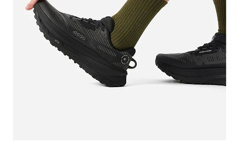 Men's DI LU 2 Trail Running Shoes XTRM-BOOM FIBER Cushion LN DWR Water Repellent LiNing Anti-slip Sports Shoes ARNV009