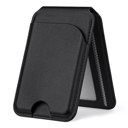 2 in 1 Magnetic MagSafe Wallet Stand, Leather Magnetic Card Holder Wallet for iPhone16/15/14/13/12 Series with Adjustable Holder