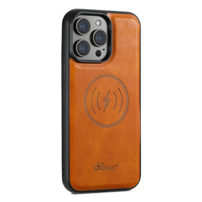 Magsafe Magnetic 2 In 1 Detachable Wallet Leather Case For iPhone 12 13 14 15 16 17 Pro Max Plus 16E 17 Air Holder Cover