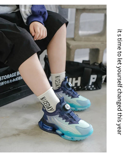 Four Season Children Casual Shoes For Boys School Walking Outdoort Sport Basketball Sneakers Non-slip Size 29-39