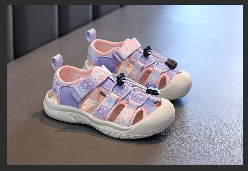 2025 Children's High Quality Close Toe Summer Beach Water Shoes Outdoor School Sport Sandals for Kids Toddler Boys Girls