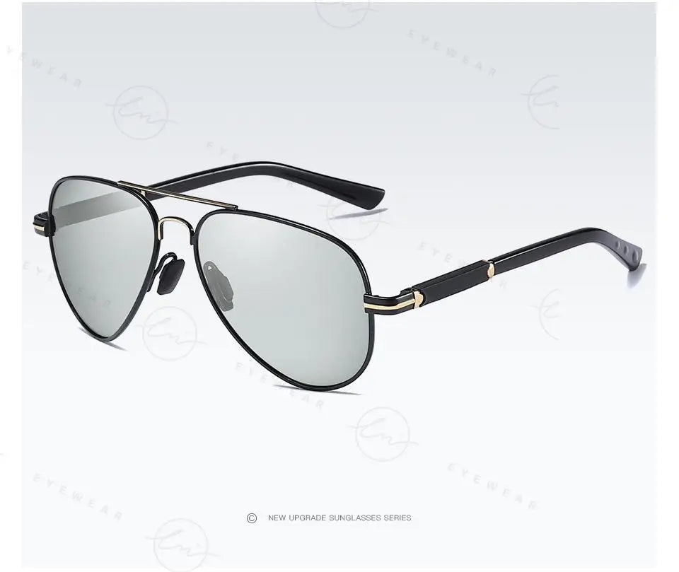 Brand Design Aviation Sunglasses Polarized Man Photochromic UV400 Glasses Woman Anti-glare Driving Goggles zonnebril heren