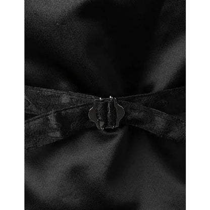 Men Suit Vests Steampunk Gothic Printed Turn Down Collar Waistcoat Male Slim Sleeveless Stage Party Casual Vests