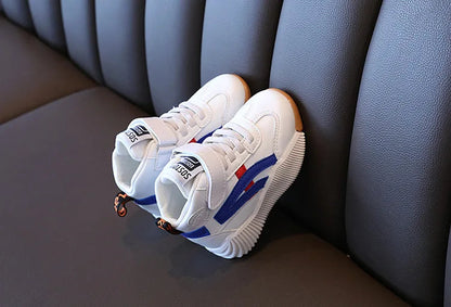 Kids Sneakers Sport Running Casual Breathable Shoes Spring Autumn Baby Boys Soft Non-Slip Children Sport Shoes Basketball Shoes