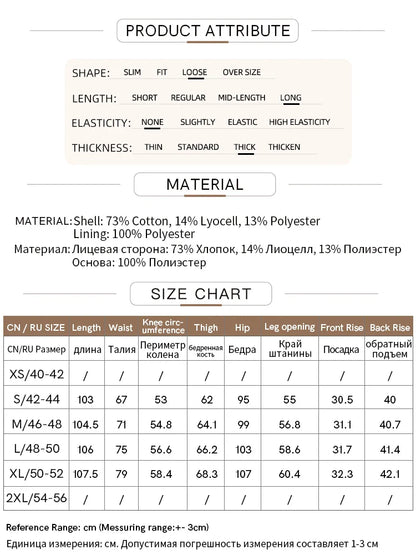 Jeans Pants For Woman 2025 Winter New Cotton Warm Medium And Low Waist Pants Wide Leg Loose Denim Trousers Women 12544157