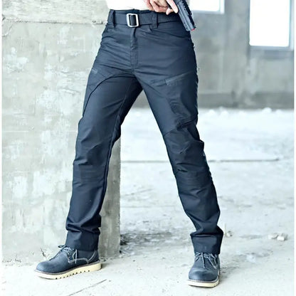 Military Tactical Casual Pants Waterproof Cargo Mens Trousers Multi-Pocket Pants Outdoor Male Hiking Wear-resisting Trousers