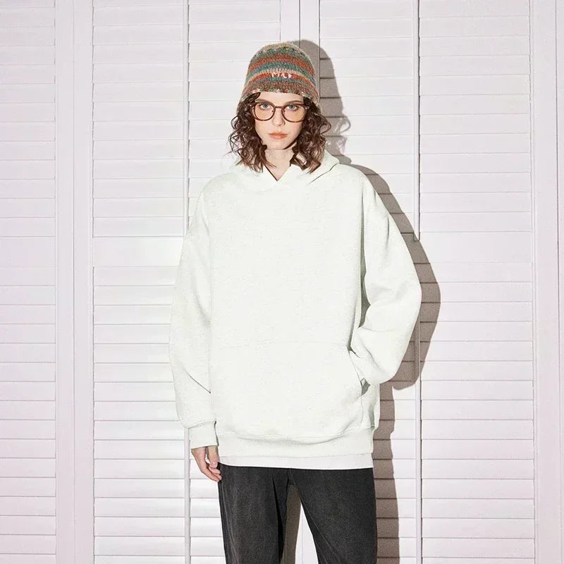 Pokemon Anime Cotton Hoodie Harajuku Pants Set Beige Character Print with Umbrella Water Surface Pattern Two Piece Outfit