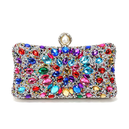 Diamonds Evening Bags Party Wedding Clutch Rhinestones Hot Design Chain Shoulder Handbags