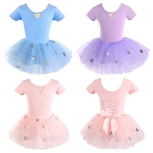 Summer Dance Costume Outfits Girls Dresses Ballerine Kids Clothes Casual Ballet Girl Dress Vestidos Children's Ballet Leotard