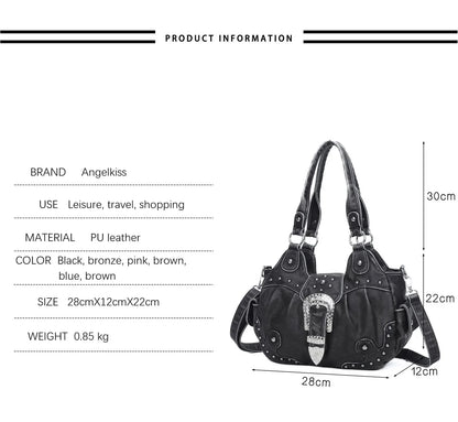 Women Handbag Satchel Top-handle Shoulder Bag PU Dumpling Pack Multi-pockets Shoulder Bags Phone Money Pack