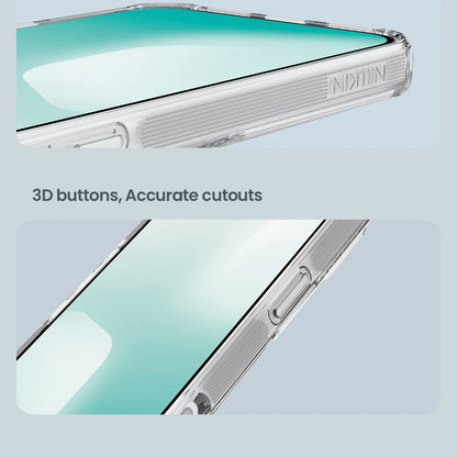 For iPhone 17 Pro Max 17 Air iPhone 16 Pro Max 16 Plus 17Pro Nature Pro Magnetic Transparent TPU Frame Cover Phone Case