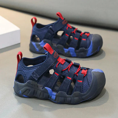 Children Sandals Boy Girls Barefoot Shoes Summer Luxury Design Kids Casual Sneaker Outdoor Beach Sports Sandals for Boy Girls