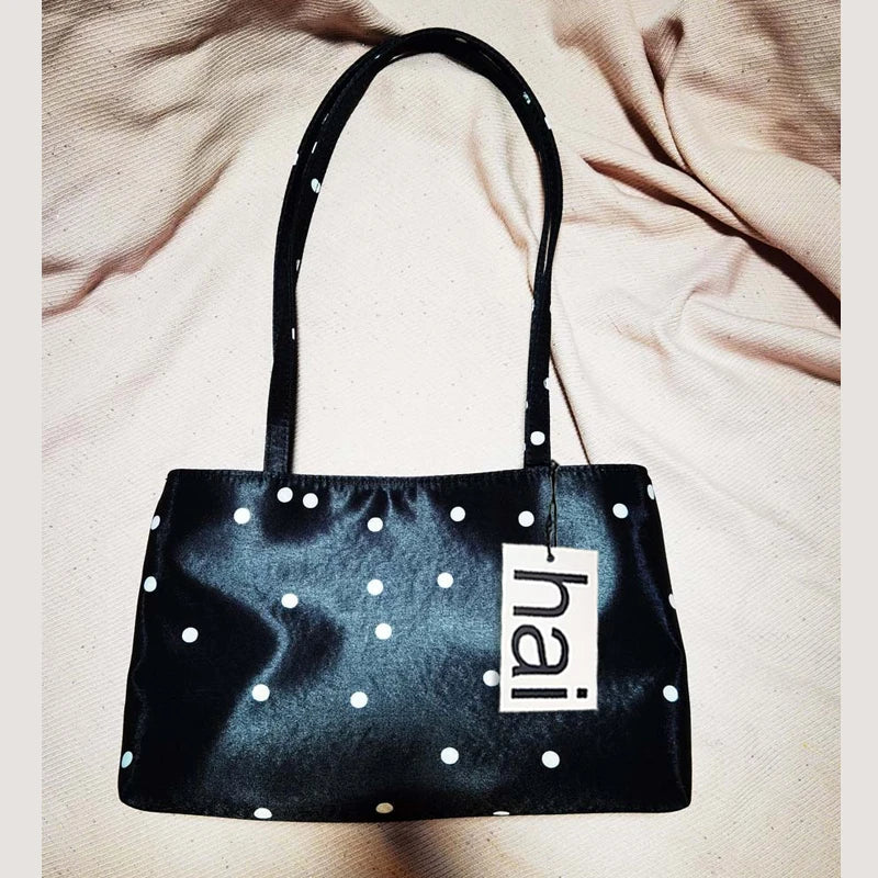 2026 Luxury Shoulder Bags Silk Women's Handbag Square Underarm Bag Ins Famous Brand Commuter Bag Contrasting Color Macaron Totes