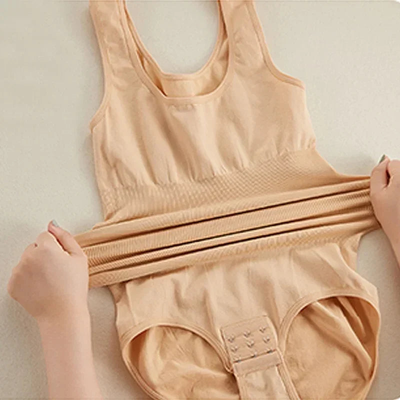 1/2PCS Bodysuit Women Slimming Shapewear Corset Reducing Body Shaper Modeling Underwear Tummy Control Panties Briefs 35-110kg