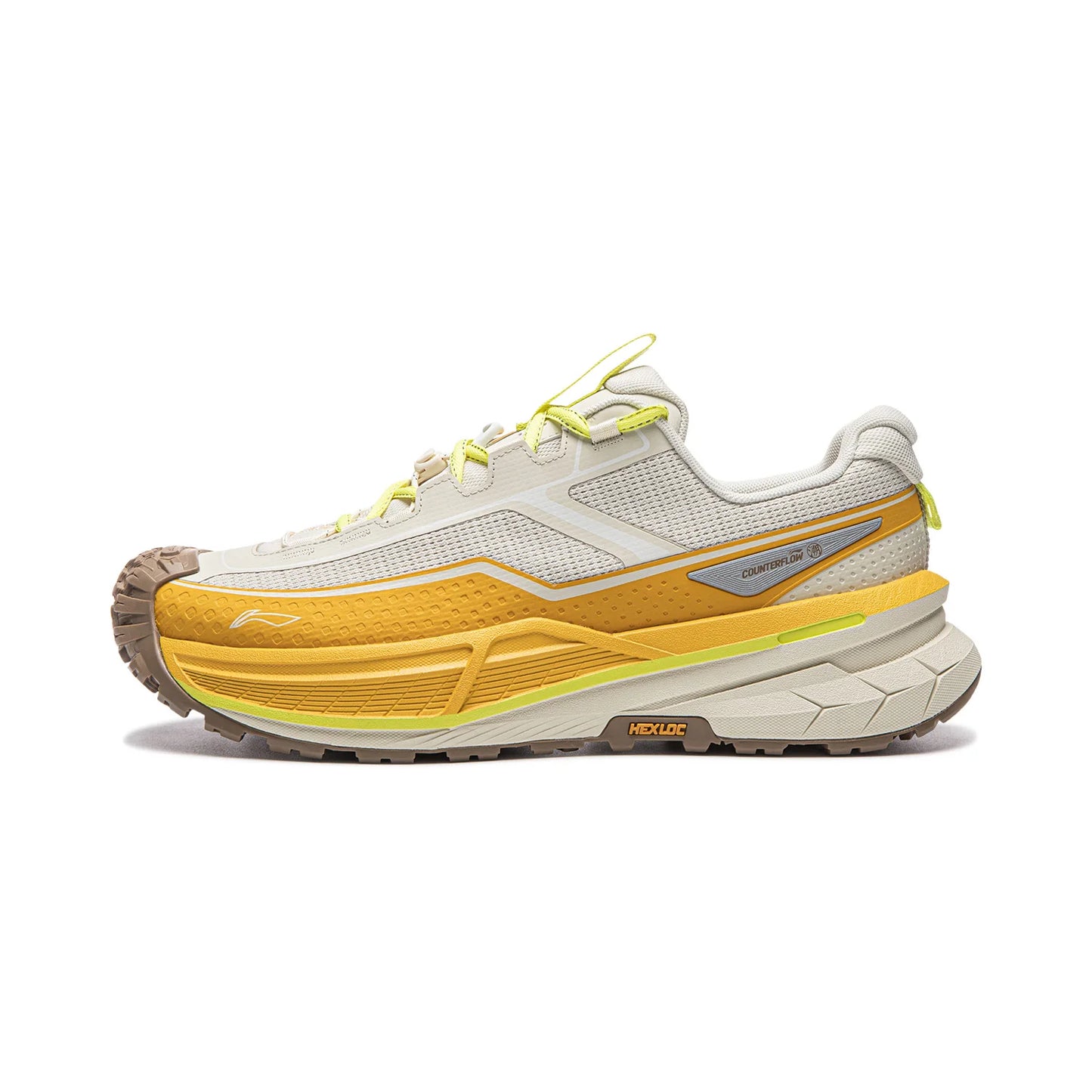 Unisex AXC RUSH 2 Outdoor Hiking Shoes BOOM Cushion Lightweight Springy Stable LiNing Anti-slip Sneakers AHTW003
