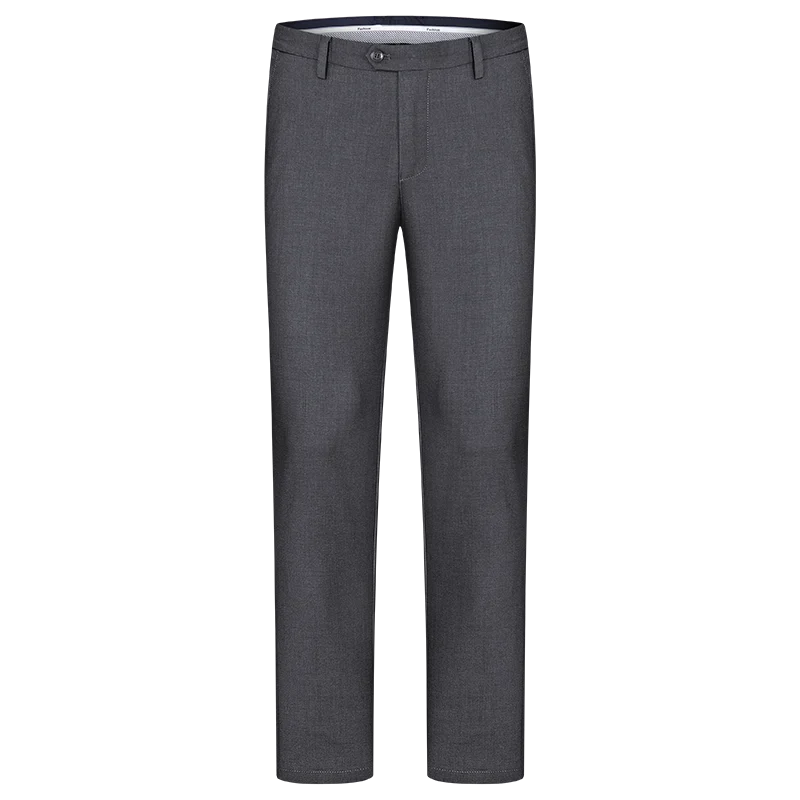 Top Grade New Brand Fashion Relax Fit Suit Pant Office Trousers For Men Dress Pants Business Straight Trousers Men's Clothing