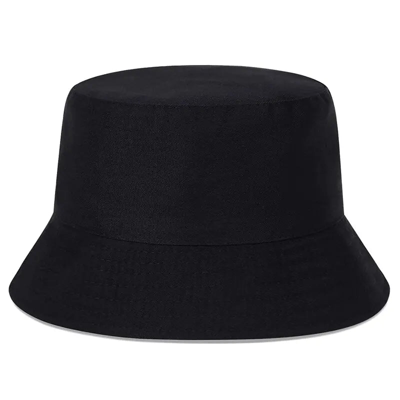 Unisex New York Leather Label Personality Bucket Hats Fishermen Caps Outdoor Casual Cap Sunscreen Hat