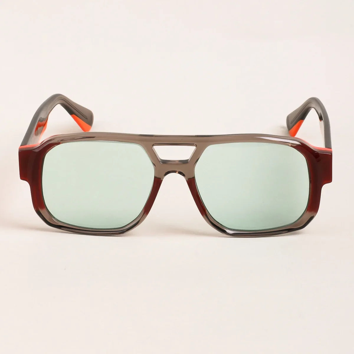 2026 New Fashion Thick Large Frame Man Sunglasses High Quality Handmade Acetate Retro UV400 Protection Goggles Women Sun Glasses
